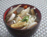 優しい味♡麺つゆで簡単基本のけんちん汁作り方7写真