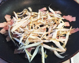 簡単！ごぼうとベーコンのバター醤油炒め作り方3写真
