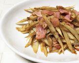 簡単！ごぼうとベーコンのバター醤油炒め作り方4写真