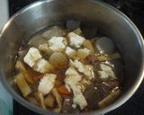 優しい味♡麺つゆで簡単基本のけんちん汁作り方5写真