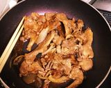 簡単☆すき焼きのタレ de 豚の生姜焼き作り方7写真