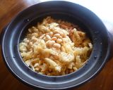大豆と塩昆布の土鍋ご飯♪作り方3写真