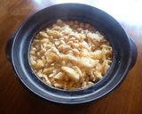 大豆と塩昆布の土鍋ご飯♪作り方4写真
