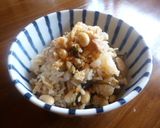 大豆と塩昆布の土鍋ご飯♪作り方6写真