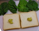 ほうれん草で巻く美味しいロールサンド♪作り方3写真
