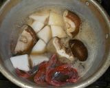 巨大椎茸『のとてまり』の海鮮贅沢煮♡作り方4写真