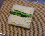 ほうれん草で巻く美味しいロールサンド♪作り方10写真