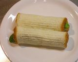 ほうれん草で巻く美味しいロールサンド♪作り方11写真