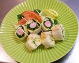 ほうれん草で巻く美味しいロールサンド♪作り方12写真