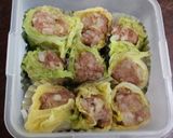 ひとり暮らしでも簡単☆白菜シウマイ作り方8写真