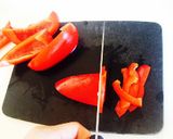 ウチの常備菜①パプリカのクミンシード炒め作り方2写真