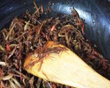 ガツンと男飯！合挽き肉できんぴらごぼう丼作り方6写真
