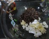 チョコファッジ　／　バレンタインに作り方2写真