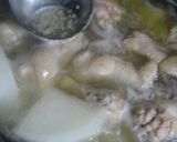 コラーゲンたっぷり☆鶏手羽と大根のうま煮作り方3写真