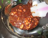 チョコファッジ　／　バレンタインに作り方5写真