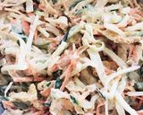 千切り野菜とツナの練りごまサラダ作り方4写真