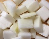 大根のつくだ煮♬作り方1写真