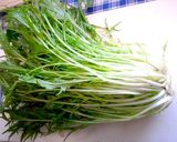 水菜と林檎のパリパリ麺サラダ♪作り方1写真