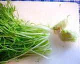 水菜と林檎のパリパリ麺サラダ♪作り方3写真