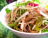 水菜と林檎のパリパリ麺サラダ♪作り方11写真