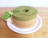 ２層♪抹茶ときな粉のシフォンケーキ作り方36写真