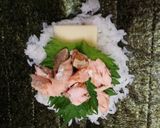 鮭と大葉とチーズのおにぎらず作り方1写真