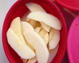 レンジで簡単！りんご煮作り方1写真
