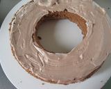 チョコクリームエンゼルケーキ作り方10写真