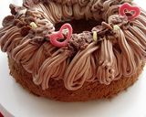 チョコクリームエンゼルケーキ作り方13写真
