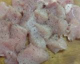 超簡単☆鶏ムネ肉の香草パン粉焼き作り方1写真