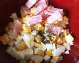 ベーコンエッグ☆コロッケ作り方2写真