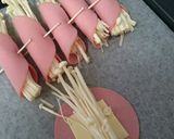 楽チン☆えのきのハム巻き作り方2写真