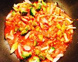 コストコトマトソースのショートパスタ作り方5写真