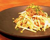 簡単時短deであと一品！肉味噌もやし作り方7写真