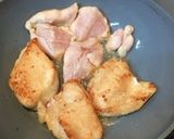 鶏ムネ肉のマスタードクリーム煮作り方3写真