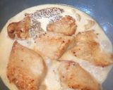 鶏ムネ肉のマスタードクリーム煮作り方5写真