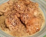 鶏ムネ肉のマスタードクリーム煮作り方6写真