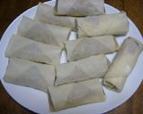 鶏肉とザーサイの春巻き作り方3写真