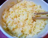 菜の花の春チャーハン♪マヨ玉でパラパラ！作り方2写真