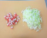 節約♪ネギとカニカマでうまうま豆腐作り方2写真