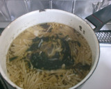 えのき エリンギ わかめの お吸い物♪作り方5写真