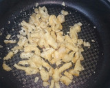 水菜と貝割れと油揚げのサラダ作り方2写真