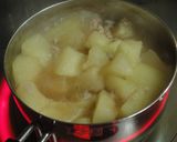 基本の和食53 冬瓜の鶏そぼろ餡作り方5写真