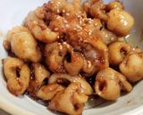 簡単☆鶏肉の皮の甘辛煮♪作り方5写真