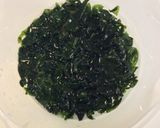 大根の葉とわかめの生ふりかけ作り方1写真
