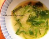 生めかぶの味噌汁〜旬のごちそう作り方5写真