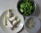 かぶの天ぷら＆葉っぱのかき揚げ作り方1写真