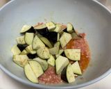 レンジで簡単☆なすと豚ひき肉の味噌しぐれ煮作り方4写真