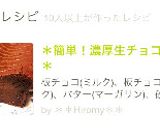 ＊簡単！濃厚生チョコケーキ＊作り方11写真