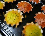 ３色マドレーヌ　バニラ　ショコラ　抹茶作り方8写真